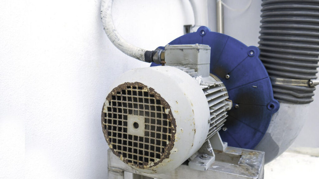 Image of an HVAC blower motor