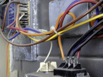 heating repair on wires